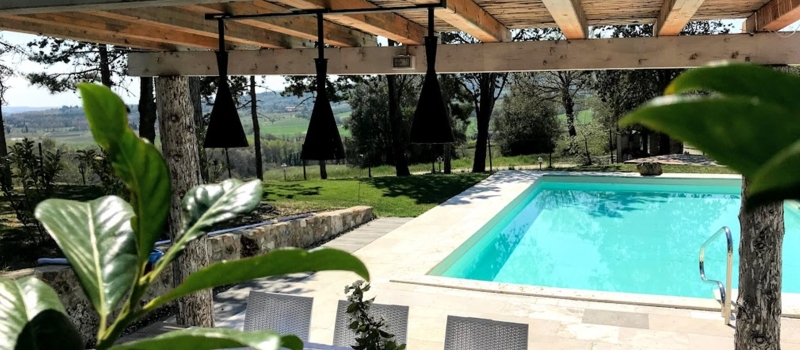 Casa vacanza toscana con piscina